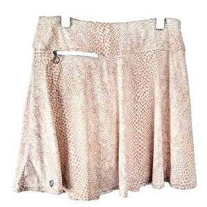 CGblue Luxe Sport Skort Womens S Pink Animal Print Golf Tennis Pickleball Preppy